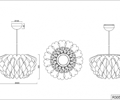 Купить Люстра Trio R30540101