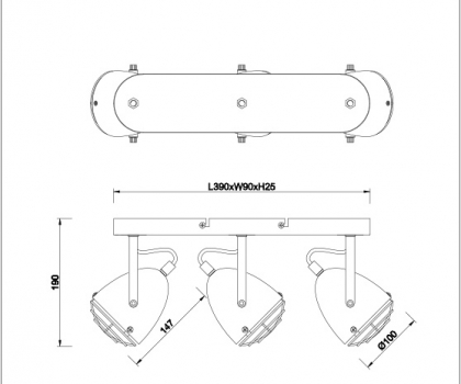 Купить Спот Trio R80393078