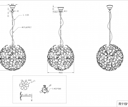 Купить Люстра Trio R11913106