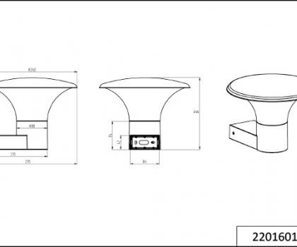 Купити Вуличний світильник Trio 220160142