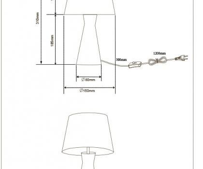 Купити Настільна лампа Trio 503200102