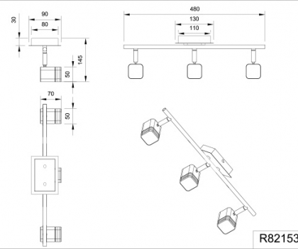 Купити Спот Trio R82153131