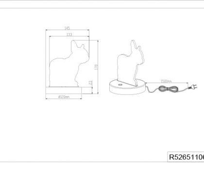 Купить Настольная лампа Trio R52651106