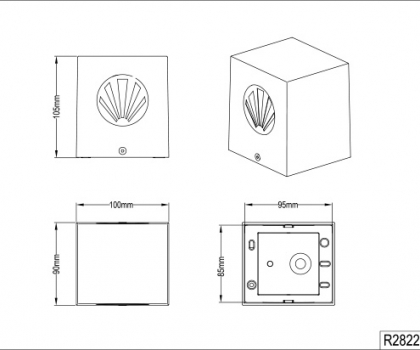 Купить Уличный светильник Trio R28222631