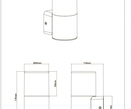 Купити Вуличний світильник Trio 222260124