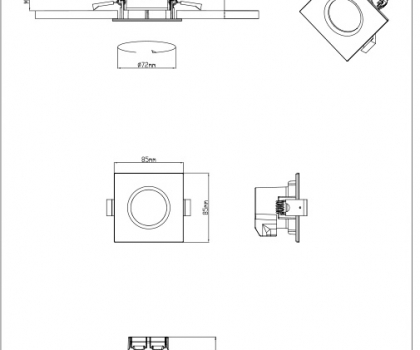 Купить Точечный светильник Trio 650610331