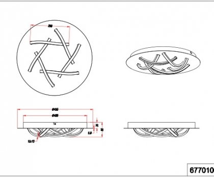 Купити Люстра Trio 677010607