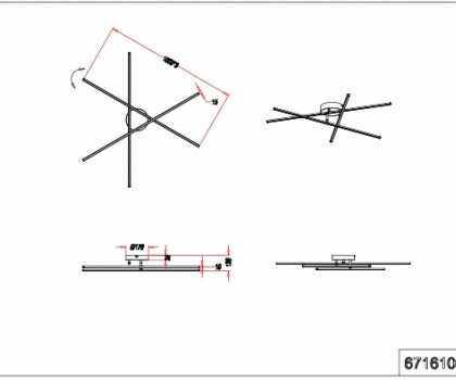 Купить Люстра Trio 671610307