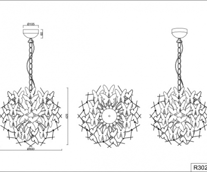 Купить Люстра Trio R30214017