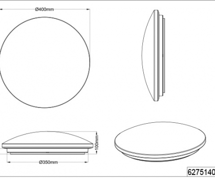 Купити Світильник стельовий Trio 627514000
