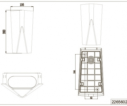 Купить Уличный светильник Trio 226560242
