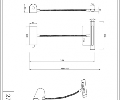 Купить Подсветка для картин Trio 279770107