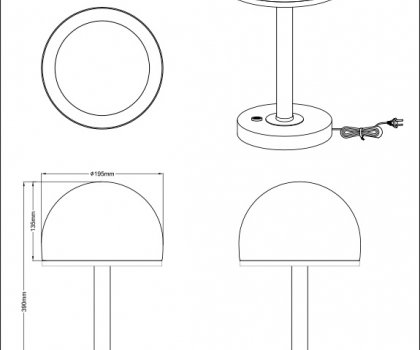 Купить Офисная настольная лампа Trio 527590107