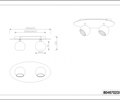 Купить Настенный светильник Trio 804670231