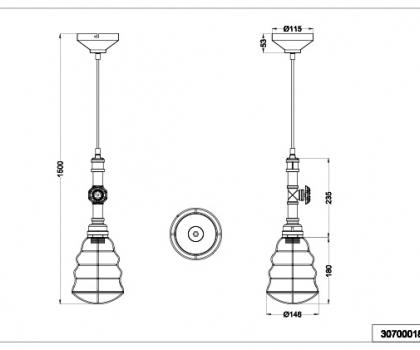 Купити Люстра Trio 307000188
