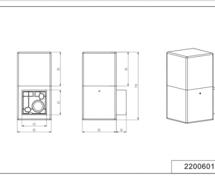 Купить Уличный светильник Trio 220060142