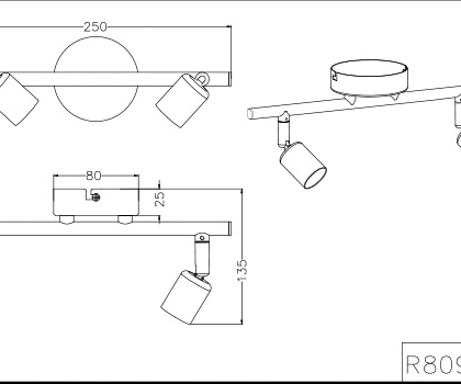 Купити Спот Trio R80912087