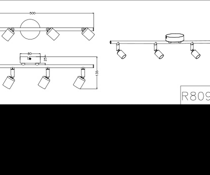 Купити Спот Trio R80914087
