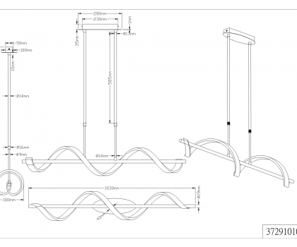 Купить Люстра Trio 372910106