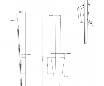 Купить Настенный светильник Trio 225870131