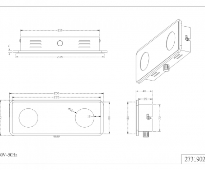 Купити Настінний світильник Trio 273190206