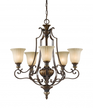 Купить Люстра Feiss FE-KELHAM-HALL5-UPLT