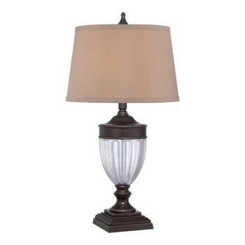 Купить Настольная лампа Quoizel QZ-DENNISON-PB