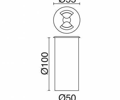 Купить Уличный светильник Cristher 654F-L0204F-03