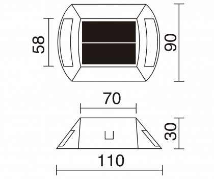 Купить Уличный светильник Cristher 152B-L02X1K-03
