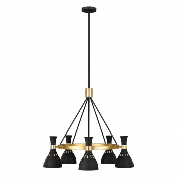 Купить Люстра Feiss FE-JOAN5-MB