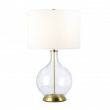 Купить Настольная лампа Elstead ORB-CLEAR-AB-WHT