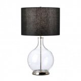 Купить Настольная лампа Elstead ORB-CLEAR-PN-BLK