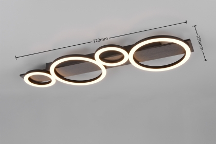 Купити Світильник стельовий REALITY R64821109